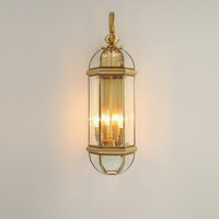 Lampe murale extérieure étanche de style français vintage VH E27 pour hôtel, maison, allée, escalier, éclairage décoratif extérieur