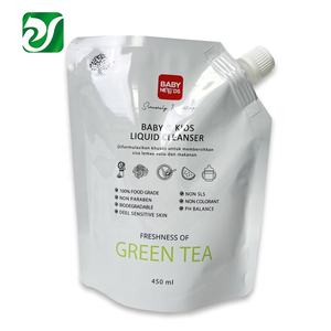 Kantong Sampel Sabun Mandi Cair Champ 20ml <span class=keywords><strong>Mini</strong></span> Stand up dengan Spout Pouch - Product Image 2