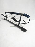 Barre de traction pliable pour usage domestique, fixation murale sans perçage, type crochet, pour une ou deux barres, adaptée aux portes intérieures
