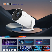 HY300 Pro 3D Smart Android 11 4K Projecteur double Wifi 500g LED LCD Portable 1080p Résolution projecteur led Full hd Home Video 4k
