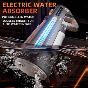 Pistola ad acqua elettrica manuale <span class=keywords><strong>automatica</strong></span> pistola ad acqua 700ML con luce a Led giocattoli estivi all'aperto per bambini - Product Image 5