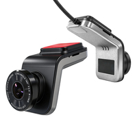 Capteur de rythme G 140 °   Caméra de tableau de bord grand angle avant simple 1080P HD ADAS vision nocturne USB pour voiture Android