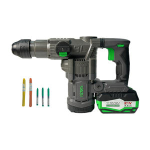 Taladro Percutor Inalámbrico SANZU 21V 26mm, Martillo Demoledor Eléctrico, Taladro Rotatorio - Product Image 3