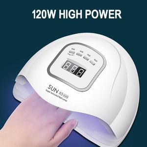 <span class=keywords><strong>Prix</strong></span> de gros 120w SUN X5 MAX 45 Leds ongles lampe UV sécher les ongles machine pour salon de beauté - Product Image 5