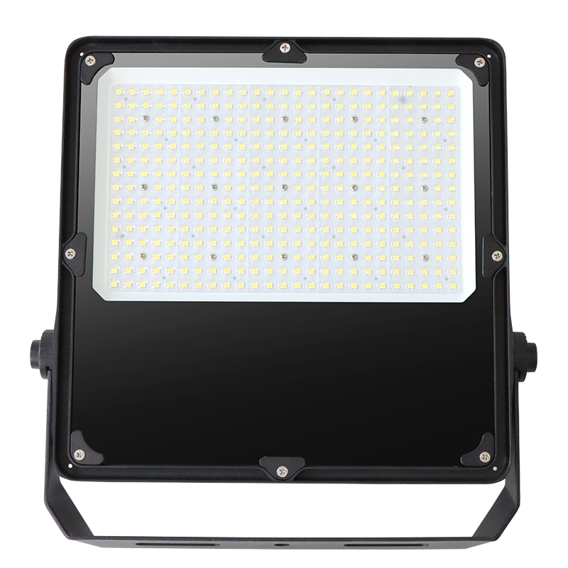 High Bright Black Floodlight Light 50w 100w 200w 300w Lightweight LED Projector Lamp for Courtyard Hotels Outdoor Lights 100ML/W
