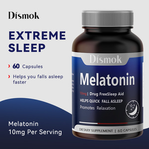 Vente flash Amazon : Complément de <span class=keywords><strong>mélatonine</strong></span> <span class=keywords><strong>5</strong></span> <span class=keywords><strong>mg</strong></span> pour adultes, aide au sommeil nocturne, capsules de <span class=keywords><strong>mélatonine</strong></span> pour le sommeil, OEM ODM - Product Image 2