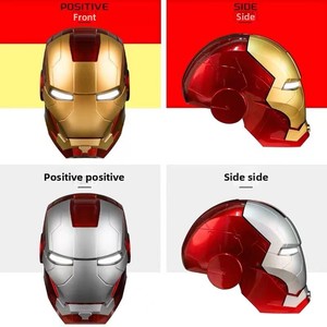 <span class=keywords><strong>Casco</strong></span> de <span class=keywords><strong>Iron</strong></span> <span class=keywords><strong>Man</strong></span> con Control por Voz, Máscara Brillante con Activación Táctil y Componentes Luminosos, Jarvis - Product Image 3