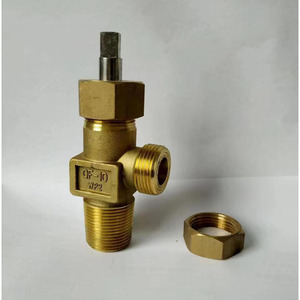 Vanne à aiguille Wanqing Qf-10 1/2 pouce pour bouteille de chlore liquide, température normale, structure unidirectionnelle - Product Image 1