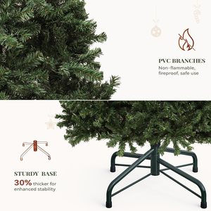 Sapin de Noël artificiel de luxe en forme de sapin, en PE et PVC, pour extérieur, avec LED chaudes, directement de l'usine - Product Image 5