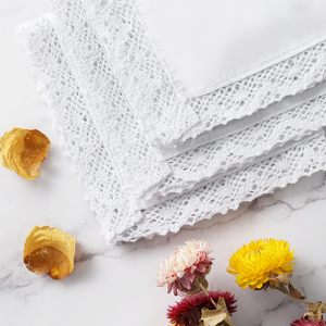 Pañuelos de Encaje Personalizados al por Mayor para Bodas, Pañuelos para la Novia para <span class=keywords><strong>Regalar</strong></span> <span class=keywords><strong>a</strong></span> Mamá, Papá y <span class=keywords><strong>a</strong></span> los Suegros, Regalos con Mensajes de Bendición - Product Image 3