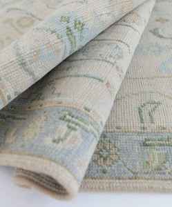 Alfombra de lana Oushak moderna Pastel de tamaño personalizado anudada a mano con patrón abstracto alfombras y juegos para el hogar sala de estar dormitorio pasillo - Product Image 6