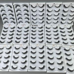 ขนตาปลอมแบบเส้นใยสังเคราะห์ 3 มิติ แบบหนาบาง ปรับแต่งได้สำหรับชุดขนตาปลอมแบบเต็มแถบ - Product Image 6