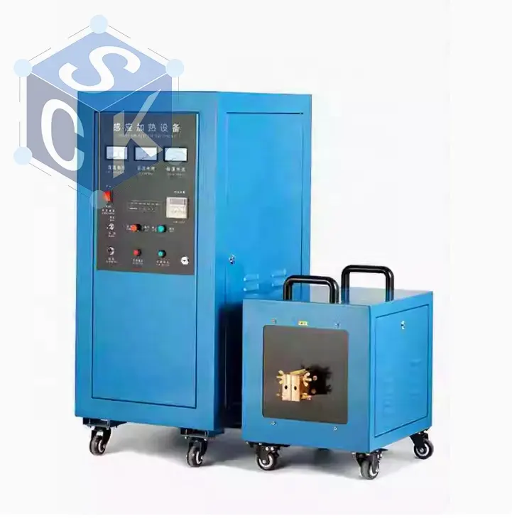 Máquina de aquecimento por indução multifuncional de alta frequência, equipamento de aquecimento térmico inteligente para máquina de têmpera