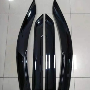 New Arrival Black <b>Net</b> Door <b>Window</b> Vent Visor Wind Deflector Car Garnish Decoration Sun Visors for toyota Fortuner 2020 - Product Image 1