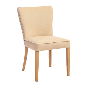 Hecho en China, cojín de asiento de cuero moderno, silla de comedor, marco de Metal, venta al por mayor para el hogar, oficina, sala de estar, restaurante al aire libre, Hotel - Product Image 3