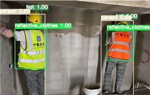 Интеллектуальная камера BOVA для обнаружения СИЗ с распознаванием лиц и ИИ-анализом на базе технологии High Vision Vest <span class=keywords><strong>Recognition</strong></span> - Product Image 2