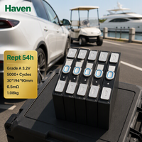 Cellule prismatique LiFePO4 de qualité A REPT 3.2V 54Ah, charge rapide 2C, décharge 4C, 6500 cycles, batterie LFP pour VE, PHEV, REEV, ESS