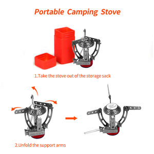 Bulin BL100-B1 <span class=keywords><strong>meilleur</strong></span> prix <span class=keywords><strong>randonnée</strong></span> pliant cuisinière à gaz allumage sac à dos Portable Camping Mini cuisinière à gaz - Product Image 5