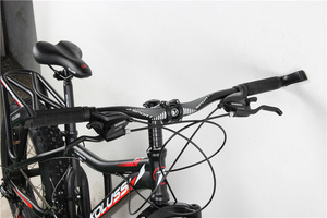 Bicicleta de Montaña de 20 Pulgadas con Portaequipajes Trasero Integrado, Neumáticos Anchos, Cuadro de Acero al Carbono, Horquilla con Resorte, Frenos de Disco Dobles, Capacidad de Carga de 150 kg - Product Image 5