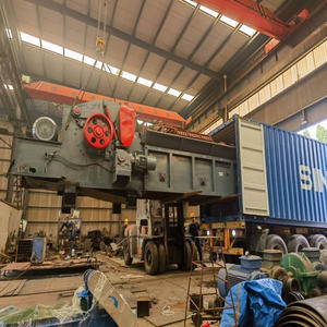 New Large <b>Wood</b> Pallet <b>Crusher</b> Shredder Horizontal Grinder with Bearing Core Components 20t/h Capacity - Product Image 1