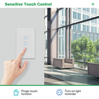 Interruptor de Pared Inteligente IGOTO con WiFi, Estándar Australiano, Interruptor Táctil, Proveedor de Fábrica OEM ODM