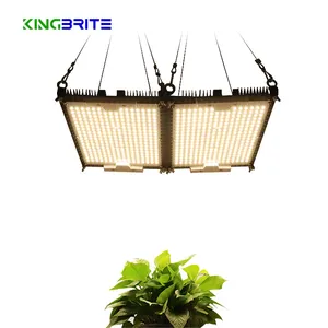 240W KingBrite çift soğutucu Samsung lm301h QB288 Led kurulu V4 3000K/3500K/4000K LED bitki yetiştirme lambaları bitki lambası