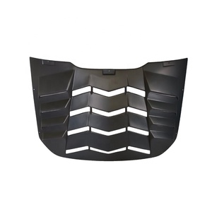 Car Rear <b>Window</b> Louvers Cover for 2013-2018 Auto Black Back <b>Window</b> <b>Covering</b> Systems Exterior Parts - Product Image 1