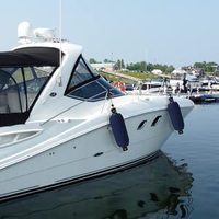 Housse de protection en néoprène avec logo imprimé pour pare-battage de bateau gonflable à nervures