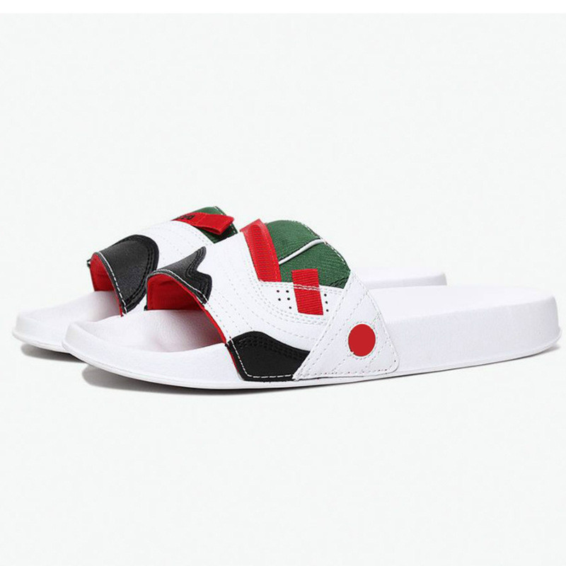 Fashion Men Slippers Trend Outdoor Thickened Non-slip Slides Couple Bath Sandals