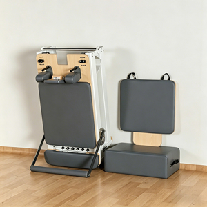 Machine de Pilates Reformer Durable en Aluminium <span class=keywords><strong>pour</strong></span> <span class=keywords><strong>Studio</strong></span>, Lit de Pilates Pliant en Aluminium - Product Image 1