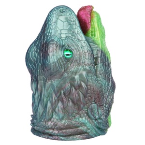 GEEBA Copa de Masturbación de Fantasía con Cabeza de Serpiente y Boca de Lagarto, Masturbador de Silicona Suave, Juguetes de Masturbación de Fantasía al por Mayor - Product Image 4