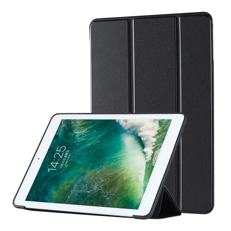 Cho Ipad 9.7/10.2/10.5 inch trường hợp PU da siêu mỏng Trọng lượng nhẹ đứng trường hợp thông minh bìa cho iPad Mini 4/5/6 inch