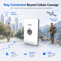 Traceur GPS personnel portable Starlink D2C Tech le mieux noté avec chargeur magnétique pour le suivi de sécurité des travailleurs isolés