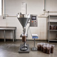 Machine de remplissage automatique quantitative haute efficacité en acier inoxydable 304 avec vis sans fin pour poudre de lait et poudre de farine
