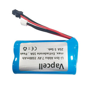 Werkseitig angepasster 7,4 V 3500mAh 2 S1P wiederauf ladbarer Lithium-Ionen-Akku 3,7 V 18650 Lithium-Ionen-Akku - Product Image 3