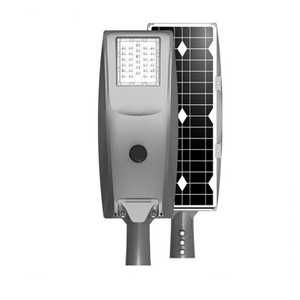 ไฟถนนพลังงานแสงอาทิตย์แบบ all-in-one LED เชิงพาณิชย์70วัตต์7,000ลูเมน5700K สำหรับทางหลวง - Product Image 3