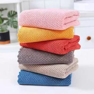 ผ้าเช็ดทำความสะอาดเมล็ดข้าวโพด Cleanliness For A Lifetime ขนาด 30x30 ซม. ผ้าไมโครไฟเบอร์ซับน้ำได้ดี สำหรับทำความสะอาดหม้อและกระทะ - Product Image 1