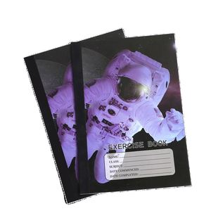 Cuaderno de ejercicios para escuelas de Ghana, económico, personalizado de fábrica, encuadernado con cinta adhesiva, 40 hojas rayadas. - Product Image 1