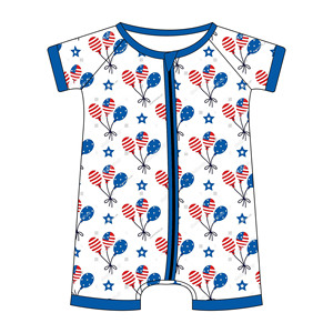 Pakaian Bayi Grosir Butik Pakaian Anak-Anak Pola Halloween Lucu untuk Bayi Baru Lahir Piyama Bambu Anak Perempuan Pakaian Grosir untuk Anak-Anak - Product Image 4