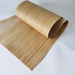 Impiallacciatura di bambù della pelle di bambù carbonizzata per la costruzione, impiallacciatura di legno a strato singolo Design ecologico sostenibile naturale <span class=keywords><strong>Vene</strong></span> - Product Image 2