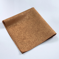 Serviette en tissu jacquard polyester de qualité supérieure 48x48cm, pliable, carrée, pour la décoration de table d'hôtel, de mariage, de banquet ou de restaurant
