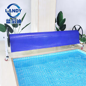 Carrete de cubierta de piscina de aluminio de acero inoxidable resistente, carrete de cubierta de piscina duradero antioxidante para <span class=keywords><strong>piscinas</strong></span> sobre el suelo - Product Image 5