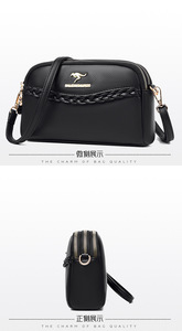 PU Leather Shoulder Messenger Bag Women Causal Handbags and <b>Purse</b> Female Designer Hobos Bag <b>Small</b> Brand Crossbody Bags - Product Image 4