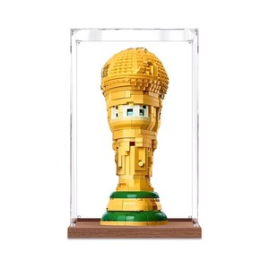 Vitrine en acrylique avec surface brossée et design mignon pour trophée FIFA, pour le rangement <span class=keywords><strong>de</strong></span> figurines anti-poussière, modèle 43020 - Product Image 5