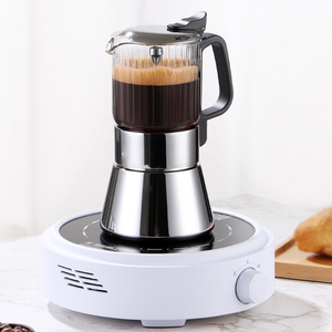 Cafetera Espresso Profesional SEECIN para Estufa, Cafetera <span class=keywords><strong>Moka</strong></span> de Gran Capacidad con Mango Resistente al Calor para una <span class=keywords><strong>Crema</strong></span> Rica - Product Image 3