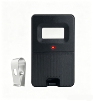 Transmisor remoto para garaje de 310MHz con 8 interruptores DIP, controlador de apertura de puertas con clip para visera, compatible con DTA DTD DTC