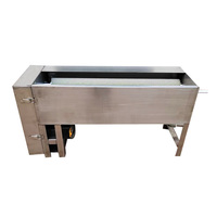 Machine de lavage et de nettoyage automatique d'œufs de cane électrique, à moteur, haute capacité 1800 pièces/heure pour usage en boulangerie