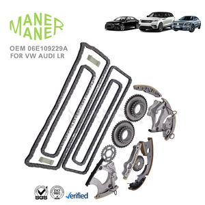 Системы автомобильного двигателя MANER 06E109229A 06E109217H/218Hmanufacture, хорошо изготовленный комплект зубчатой цепи, натяжные шестерни для Audi - Product Image 2