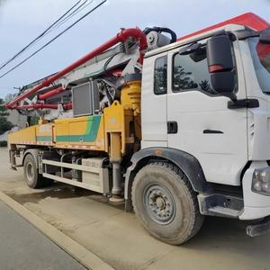 中古<span class=keywords><strong>37m</strong></span>ブーム120m ³/h生産性HOWOシャーシ油圧コンクリートポンプトラックHB37V (HOWO) - Product Image 3