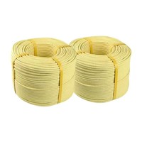 Corde de prévention des incendies professionnelle de 0,5 mm à 25 mm, corde résistante à la chaleur, corde en aramide, corde en Kevlar pour l'évacuation en cas d'incendie, l'isolation et la traction